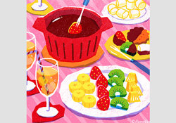 チョコレートフォンデュパーティー